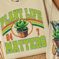 Plant Life Matters & Matching Sleeve DTF Transfers THIS IS NOT SHIRT T-Shirts