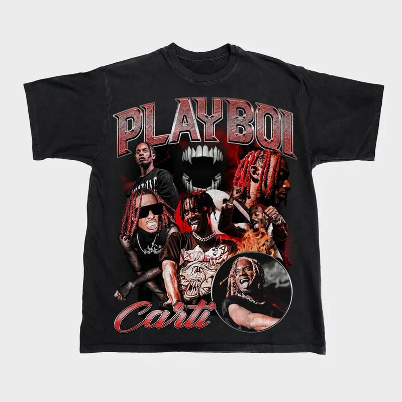 Playboi Carti Streetwear T-Shirts