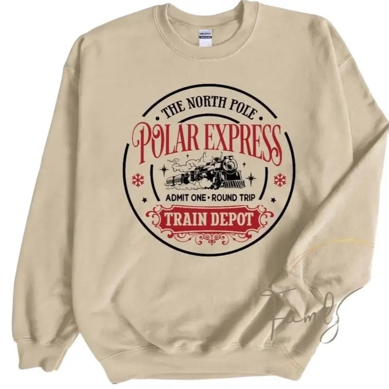 Polar Express Family Vacation Best Family Polar Express Xmas Clothes Womenswear T-Shirts