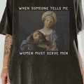 When Some One Tell Me 100% Cotton & Cotton Poly Blend Comfortable Short Sleeve Fitted T-Shirts