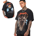 American Thrift X Lord Rings Sauron 50 50 Cotton Polyester Blend Classic Fit Classic Fans Menswear T-Shirts