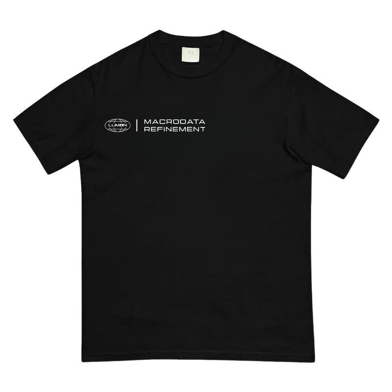 Lumon Macrodata Refinement Severan 50 50 Cotton Polyester Blend All Seasons Casual Menswear T-Shirts