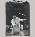 Pope Francis Vintage Shirt Classic Pope Memorial Basketball Menswear Top Streetwear Casual T-Shirts