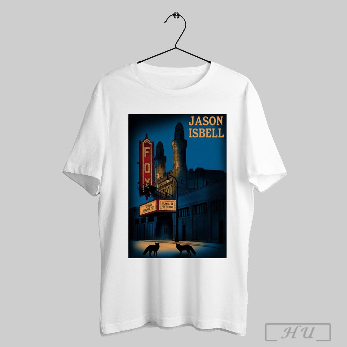 Poster Jason Isbell California March 29 2025 Event Atlanta Ga Fox Theatre T Shirt