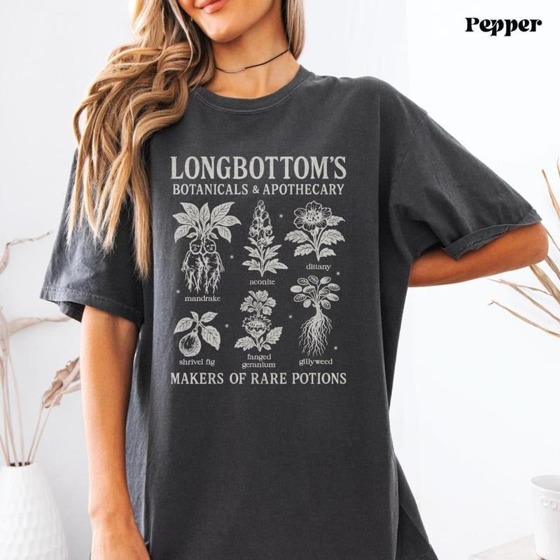 Potter Shirt Park Shirts Wizard House Shirt Wizard School Shirt Longbottoms Botanicals Neville Longbottom Shirt Universal T-Shirts
