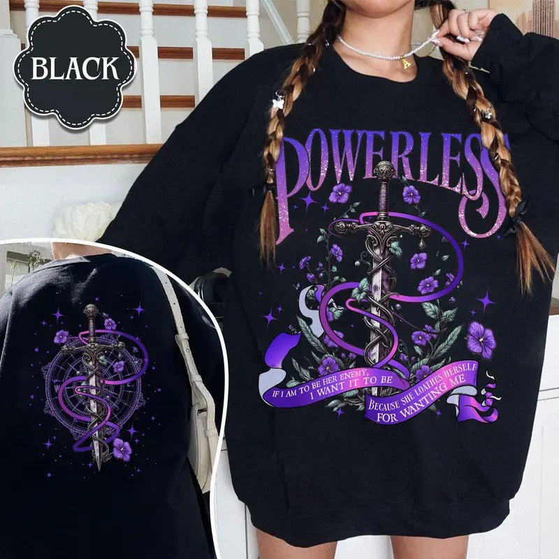 Powerless Vicious Little Thing Powerless Kai Azer Paedyn Gray Lauren Roberts Booktok Reckless Book T-Shirts