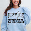 Praying Grandma DTF Transfers THIS IS NOT SHIRT T-Shirts