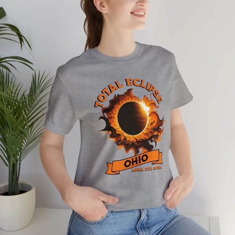 Custom Total Solar Eclipse April 2024 Shirt America Totality Eclipse 2024 Personalized Solar Eclipse Souvenir Custom City StateT Shirt T-Shirts
