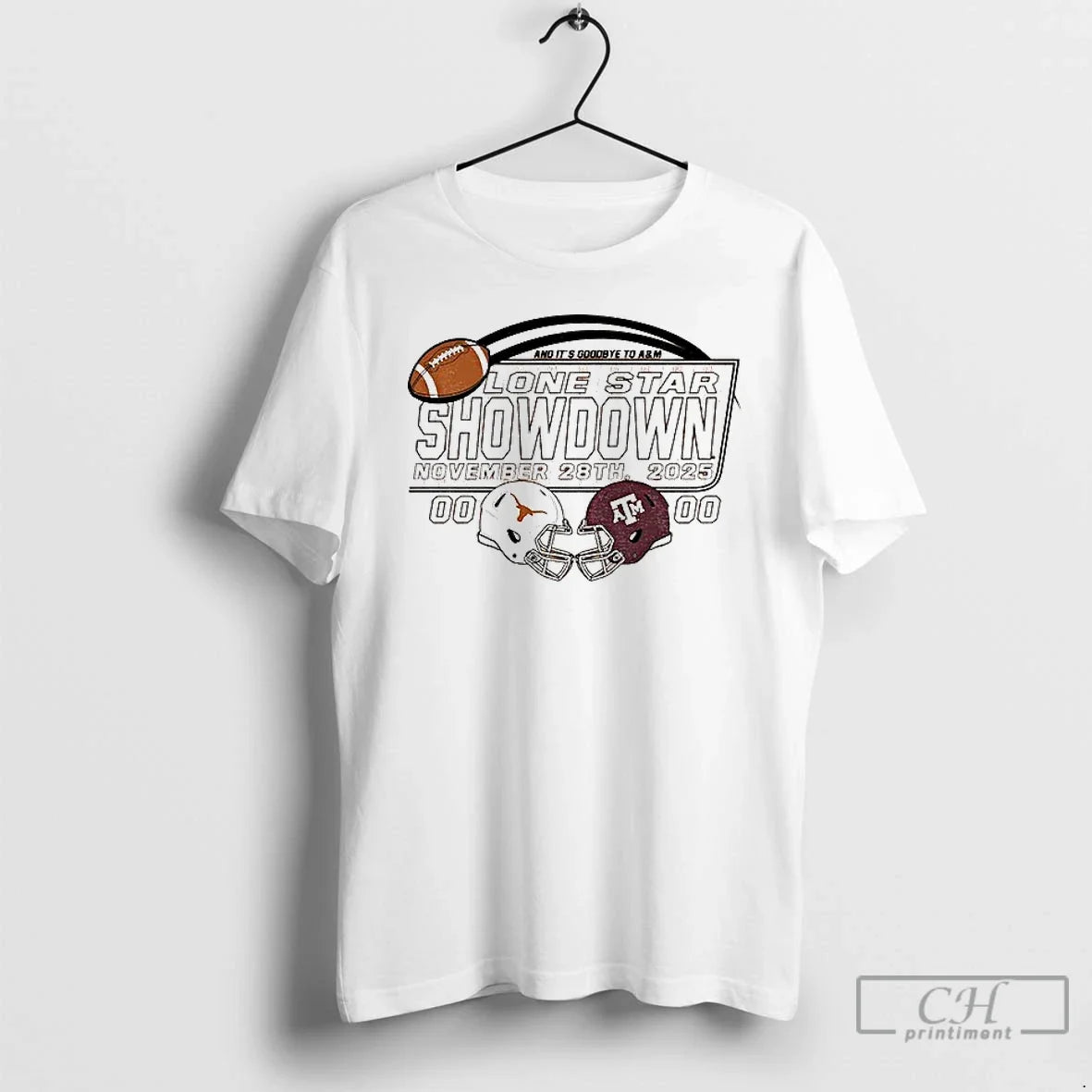 7ndpnlbh Texas Longhorns Vs Texas Am Aggies 2025 Score T-Shirts