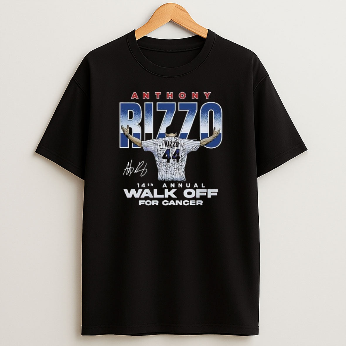 Anthony Rizzo 14th Annual Walk Off For Cancer Signature Sweatshirt Tee