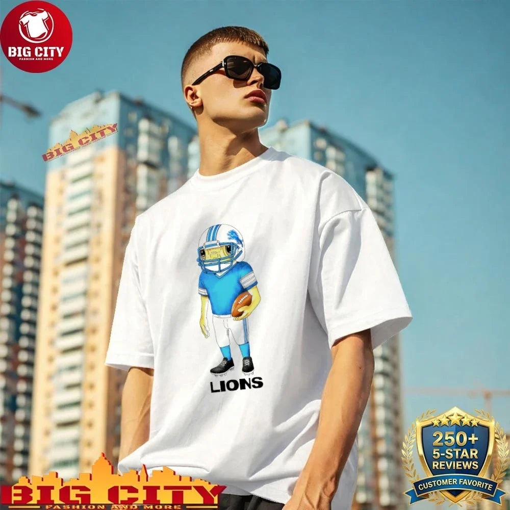 Premium Bad Bunny x Detroit Lions shirt