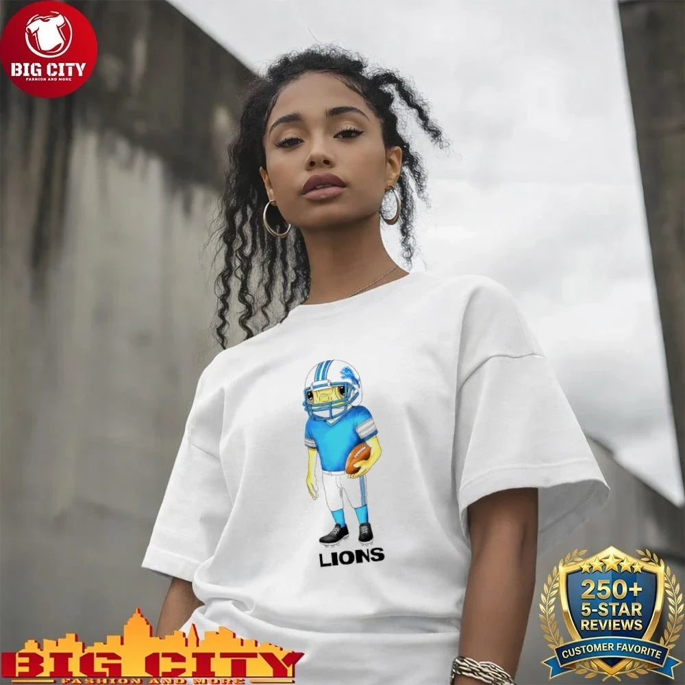 Premium Bad Bunny x Detroit Lions shirt