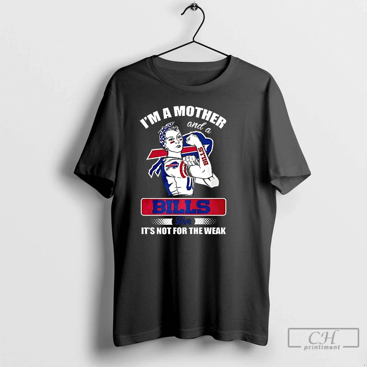 Bills Babe Im Mother Bills Fan Weak Retro T-Shirts