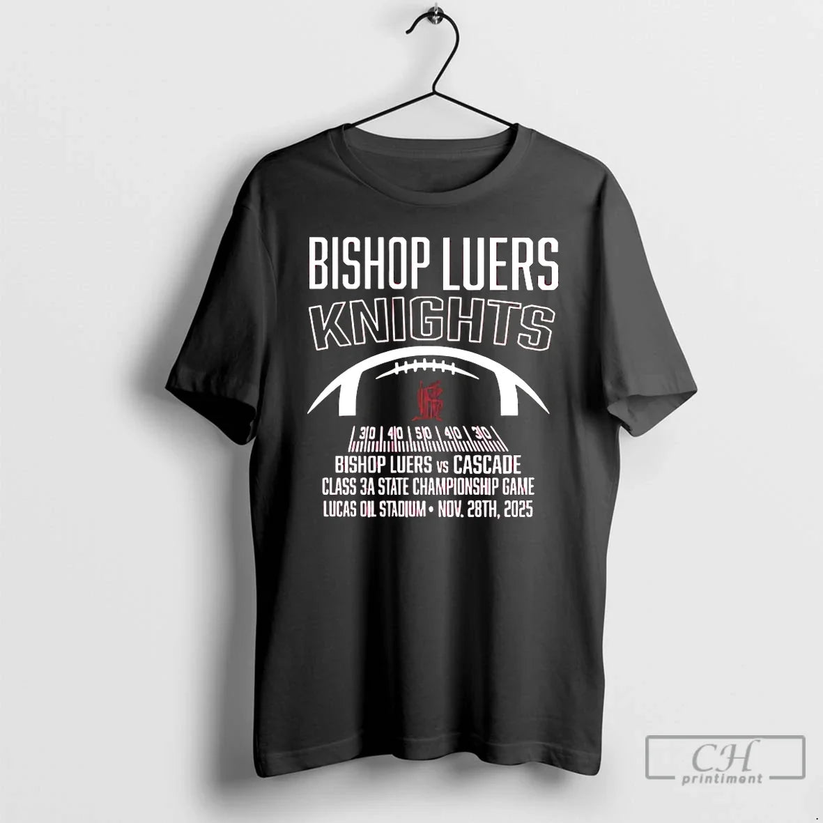 Bishop Luers Knights Vs Cascade Class 3a State Championship Game 2025 T-Shirts