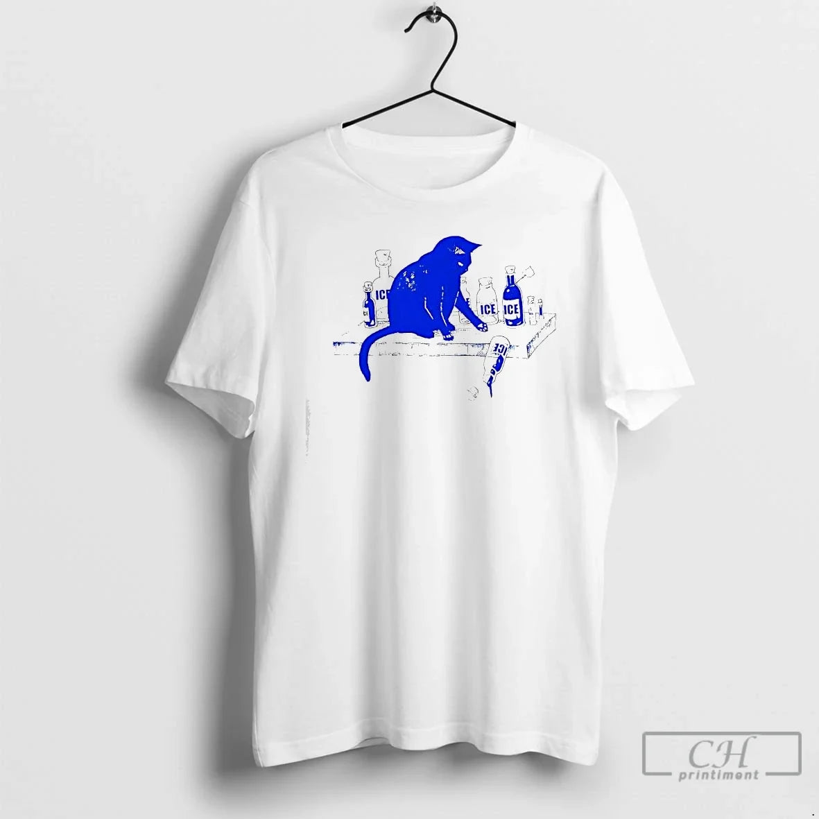 Cat Ice Bottles T-Shirts