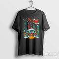 Chicago Skyline Santas Sleigh Shirt T-Shirts