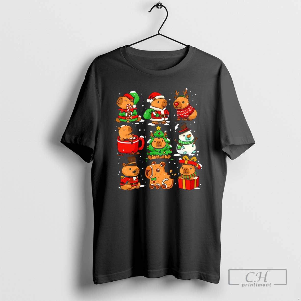 Capybaras 2025 Cute Shirt T-Shirts