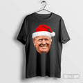 Trump Face Santa Funny Xmas Meme Shirt T-Shirts