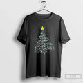 Tree Music Lover Merry Xmas 2025 T-Shirts