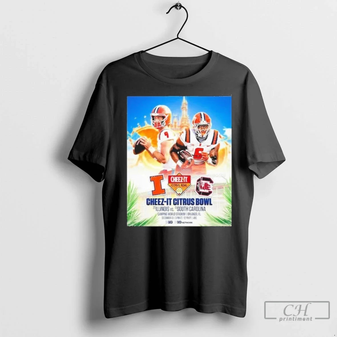 Premium Citrus Bowl Illinois Fighting Illini Vs South Carolina Gamecocks Camping World Stadium Orlando Fl
