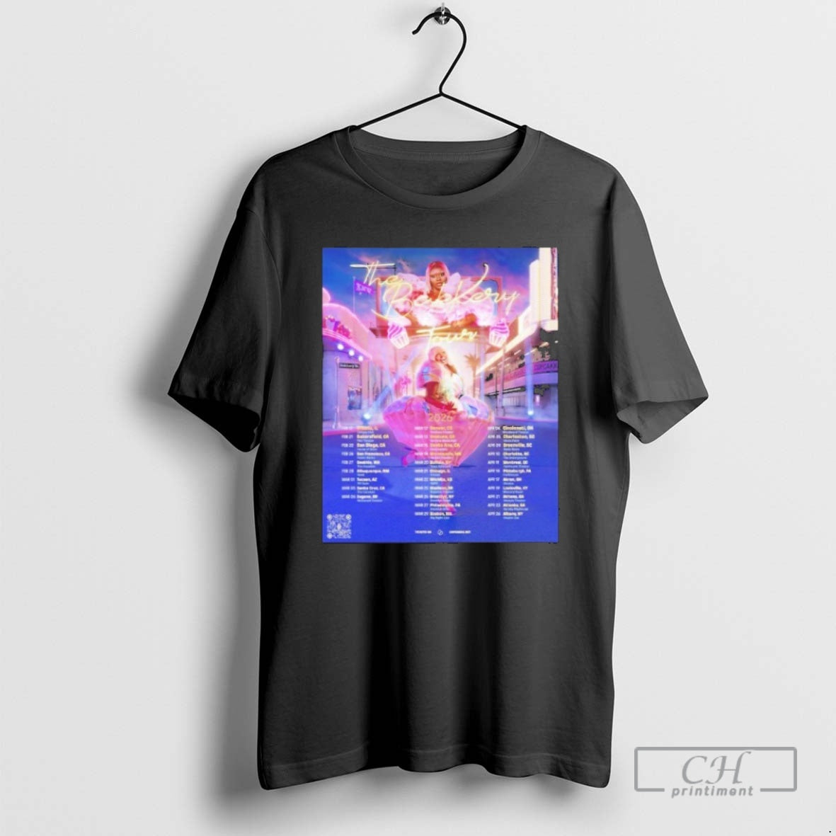 Cupcakke Bakkery Tour 2026 Dates North American Shirt T-Shirts