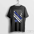 Dallas Cowboys Football X Teacher American Flag T-Shirts