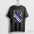 Detroit Tigers Baseball X Teacher American Flag T-Shirts