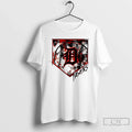 Detroit Tigers Orange Home Field Vintage T-Shirts