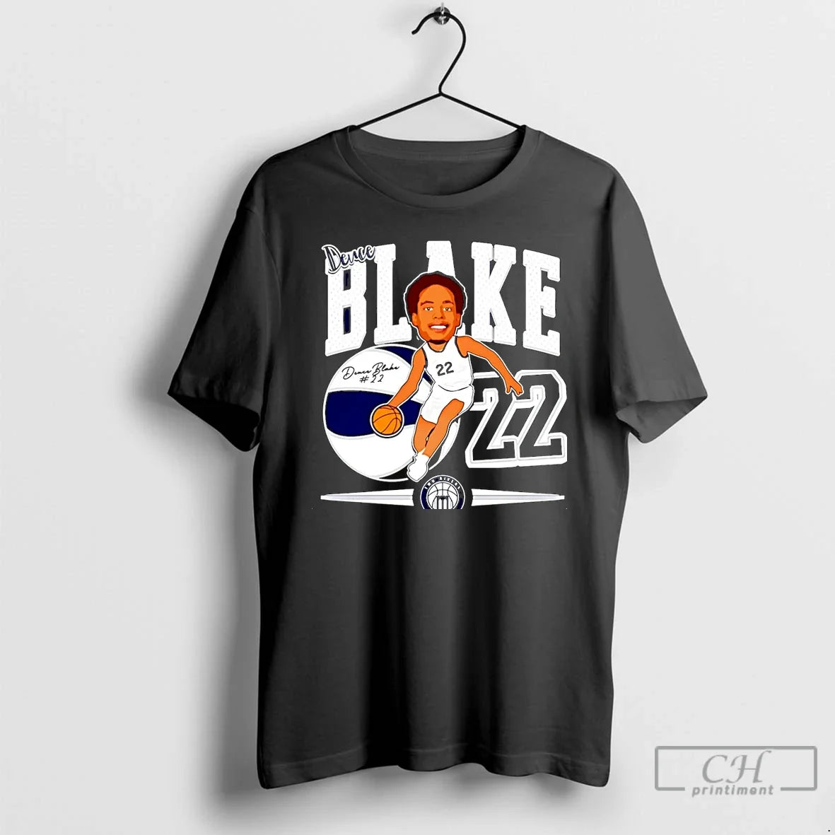 Deuce Blake Marietta Basketball Caricature 25 26 T-Shirts