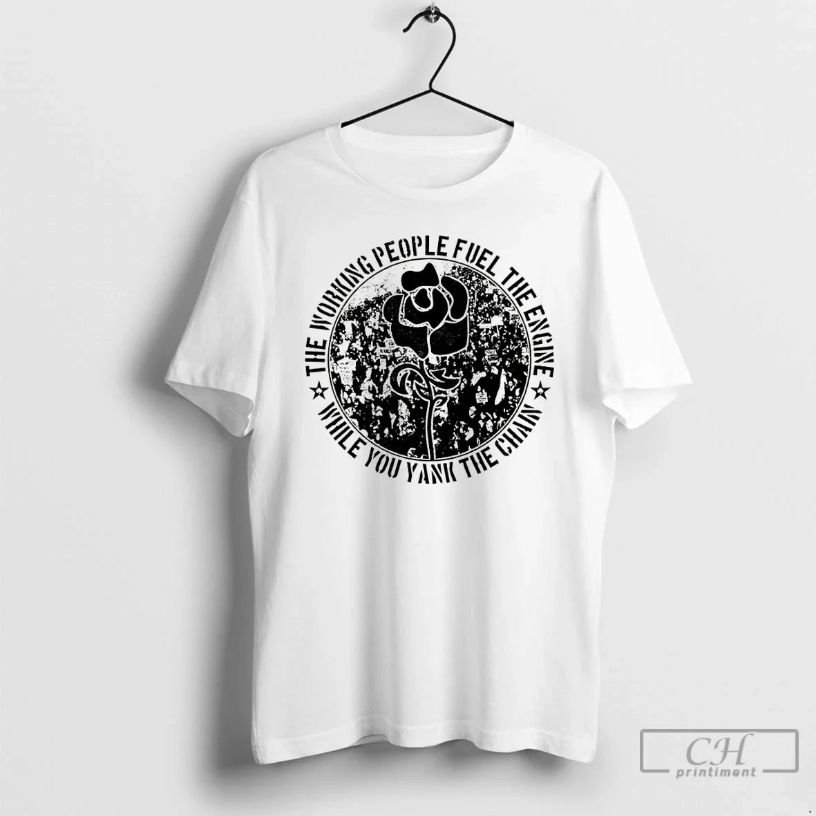 Dropkick Murphys Working People Fuel Engine While You Yank Chain T-Shirts