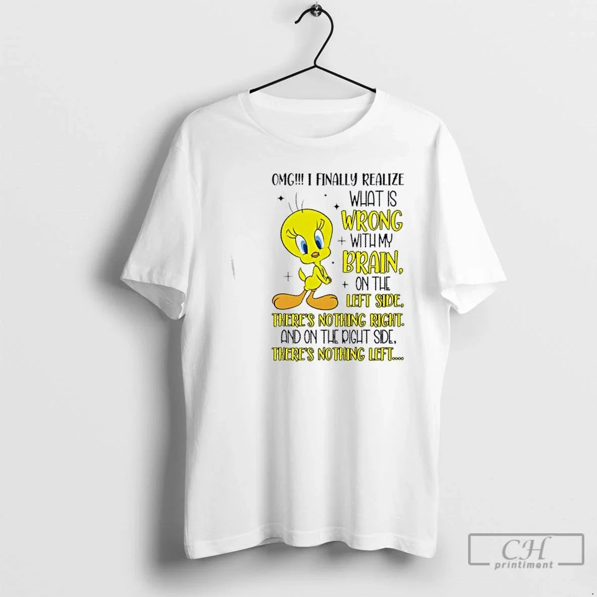 Duck Omg I Finally Realize What Is Wrong My Brain T-Shirts