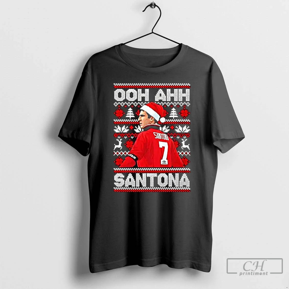 Eric Cantona Ooh Ahh Santona T-Shirts