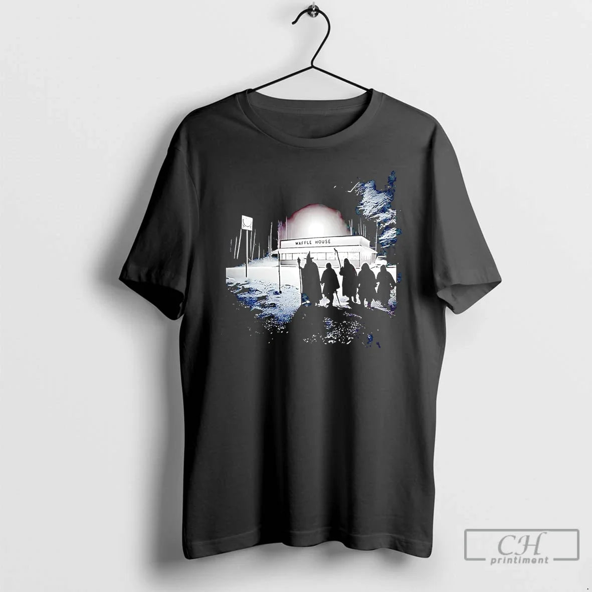 Fantasy Ring Movie Waffle House Wizards T-Shirts
