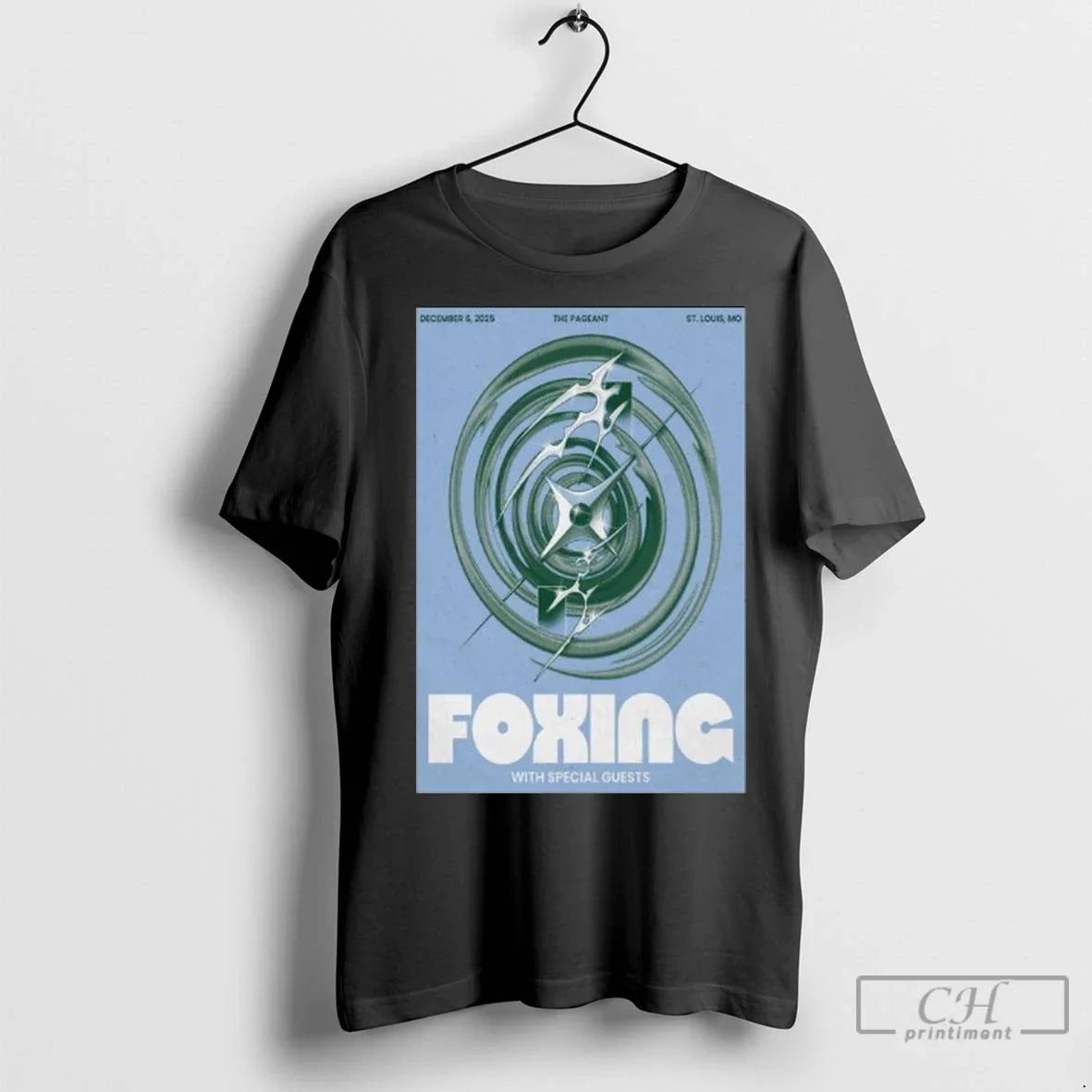Premium Foxing December 6 2025 The Pageant Delmar Hall St Louis Concert Long Sleve
