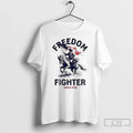 Freedom Fighter Since 1776 Soldier Waving American Flag T-Shirts