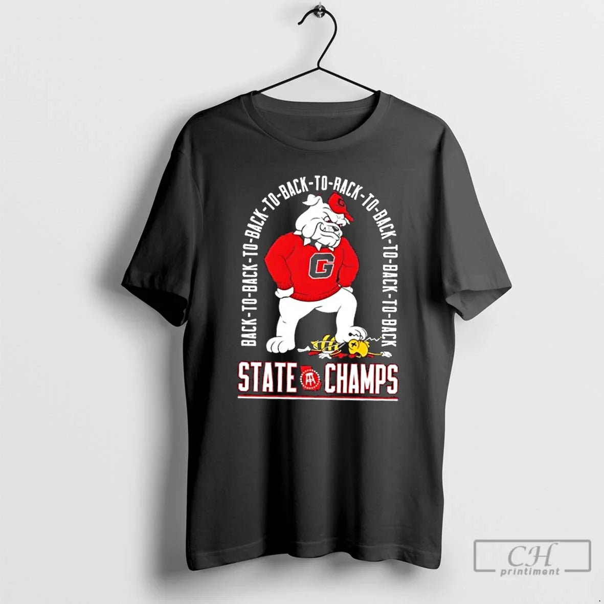 Georgia Bulldogs Beat Georgia Tech Yellow Jackets 2025 Ms Always Little Bro T-Shirts