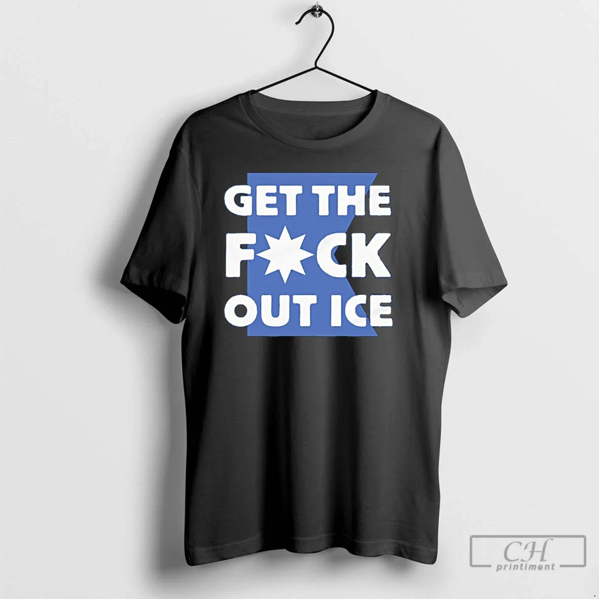 Get Fuck Out Ice Minnesota Protest Political T-Shirts