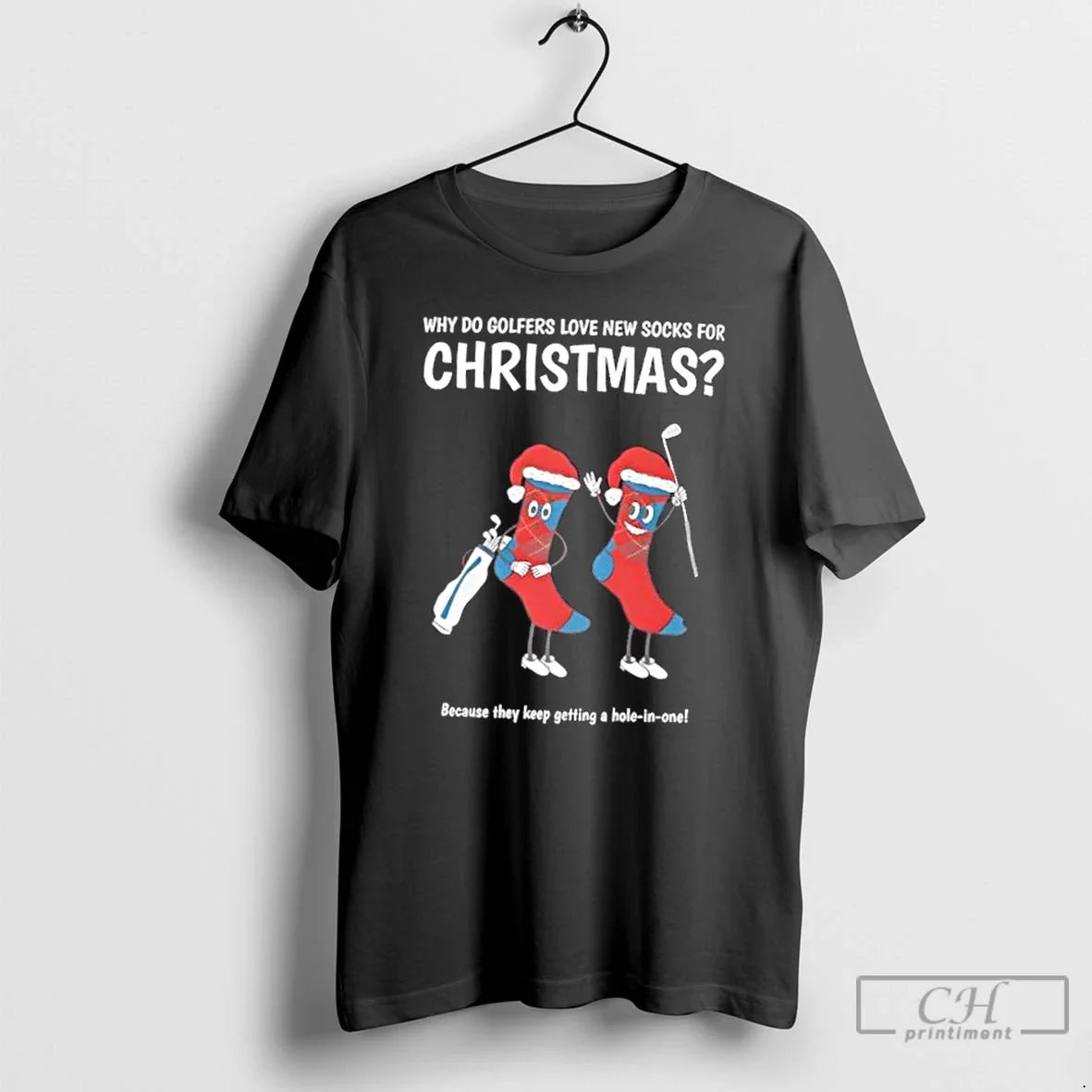 Golfers Love New Socks T-Shirts