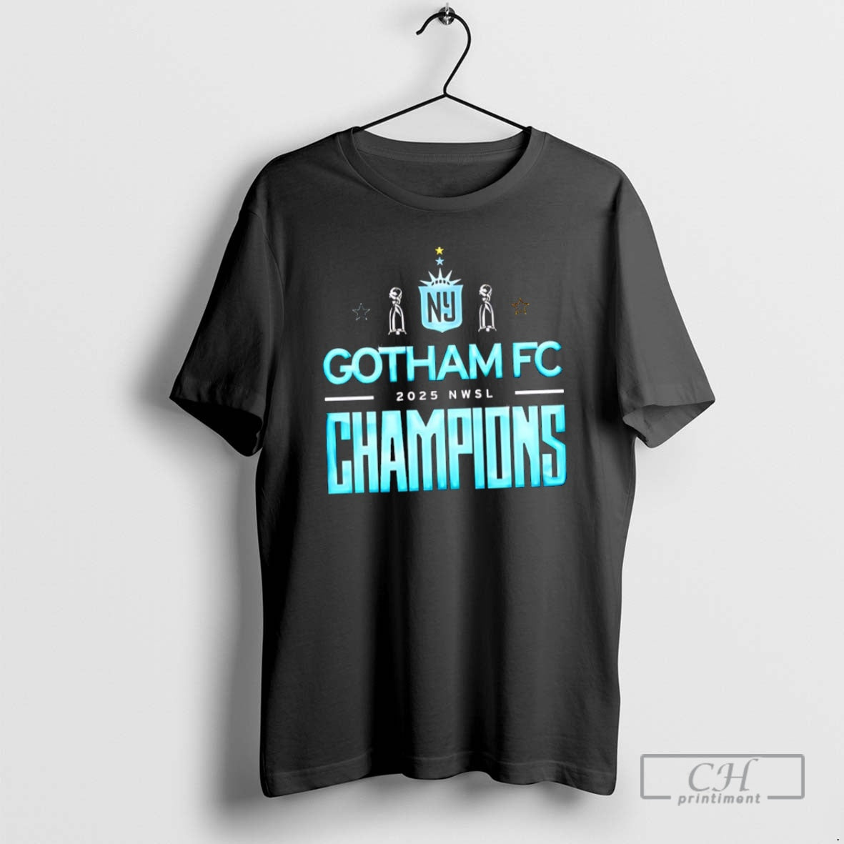 Gotham Fc 2025 Nwsl Champions Shirt T-Shirts