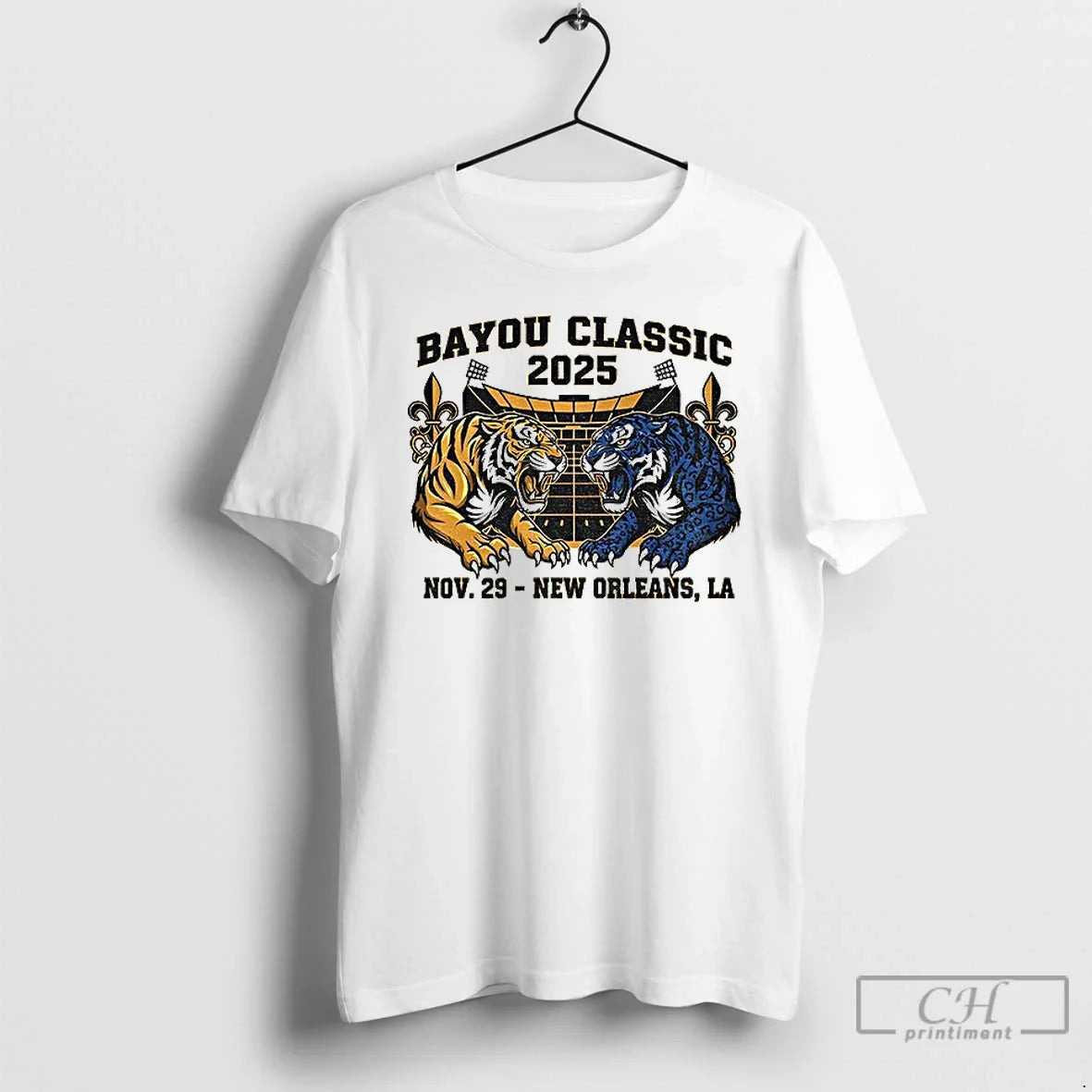 Grambling Vs Southern Rivalry Bayou Classic Hbcu Football Nov 29 T-Shirts