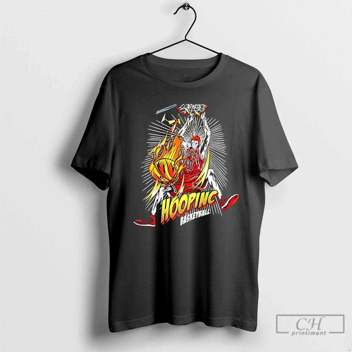 Hoopinc Basketball Skull Shohoku 10 T-Shirts