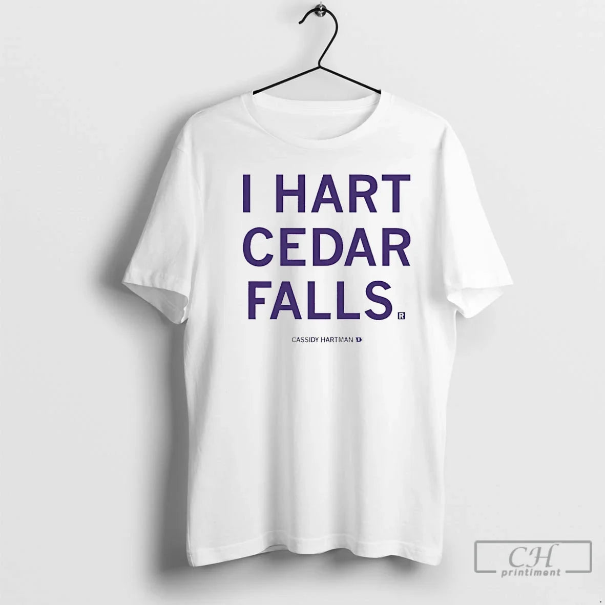 I Hart Cedar Falls Cassidy Hartman Uni Volleyball T-Shirts