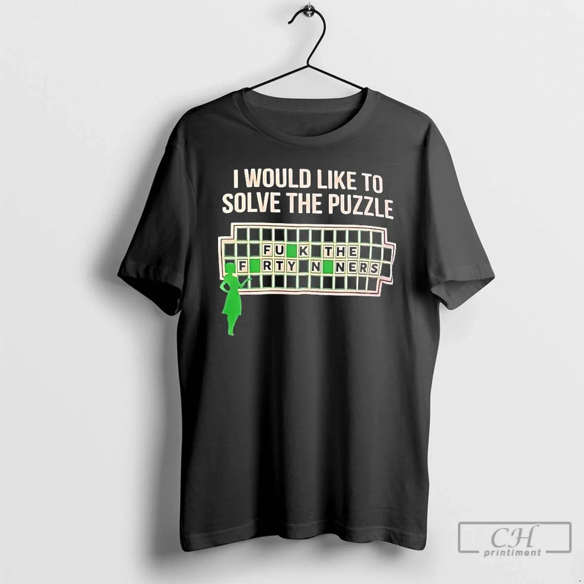I Would Like Solve Puzzle Fuck 49ers T-Shirts