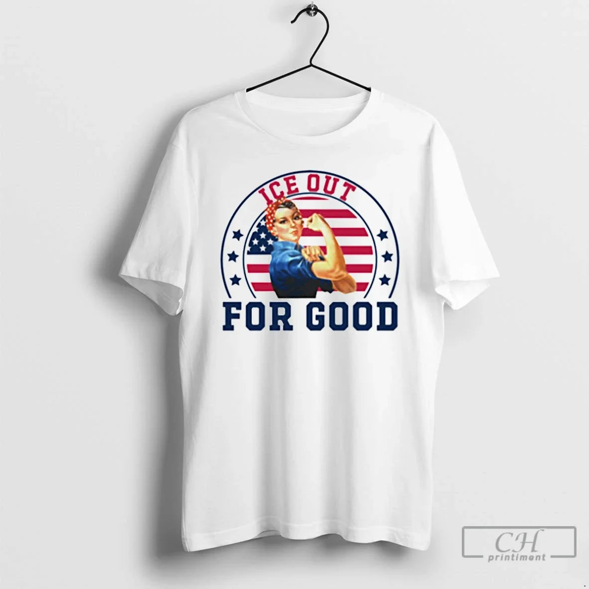 Ice Out Good Rosie Riveter T-Shirts