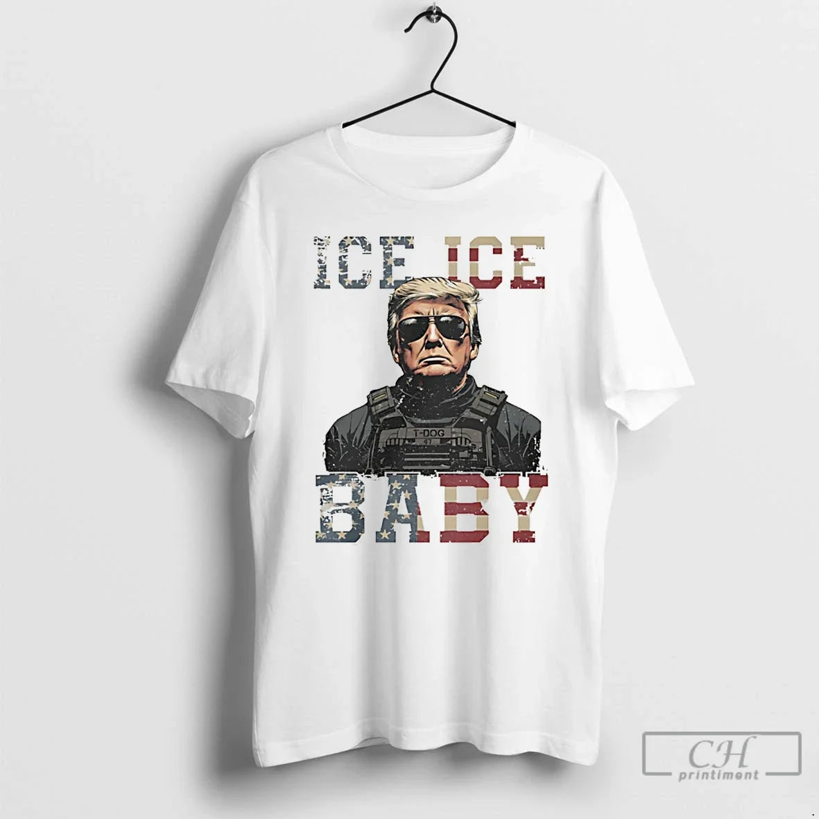 Ice Ice Baby Trump Police T-Shirts