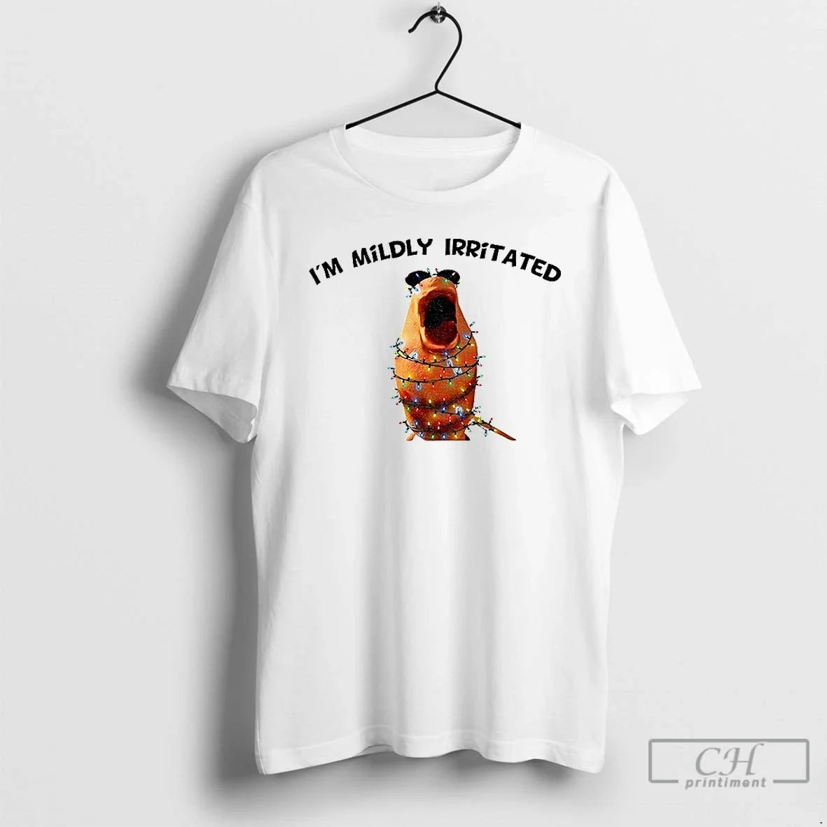 Im Mildly Irritated Funny Marcus Worm Xmas T-Shirts