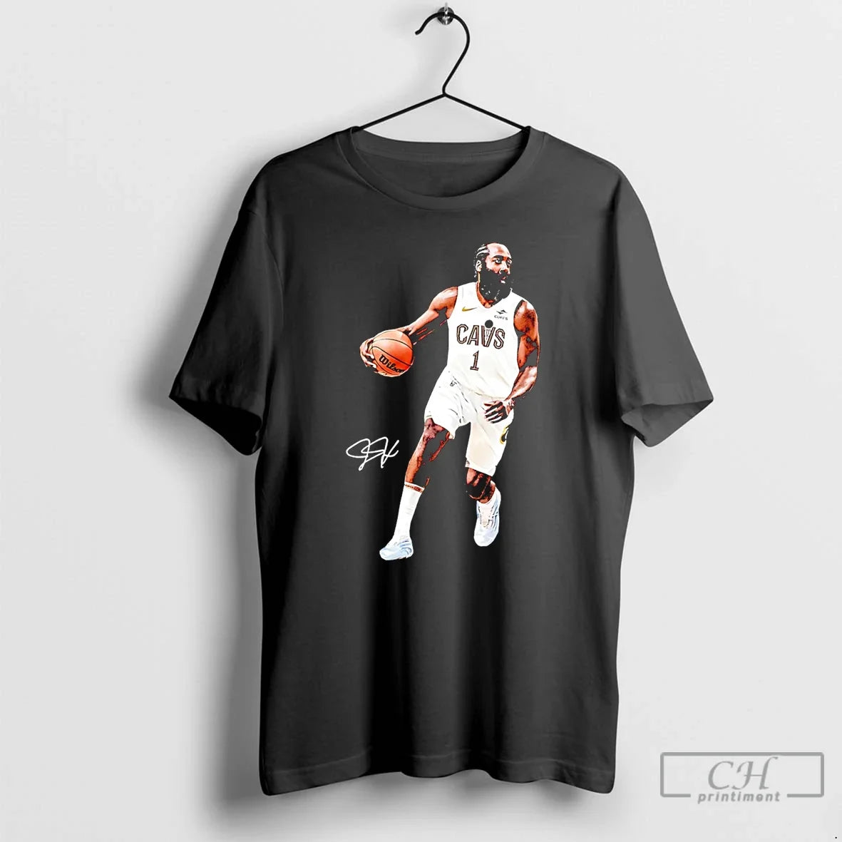 James Harden Cleveland Cavaliers Debut Signatures T-Shirts