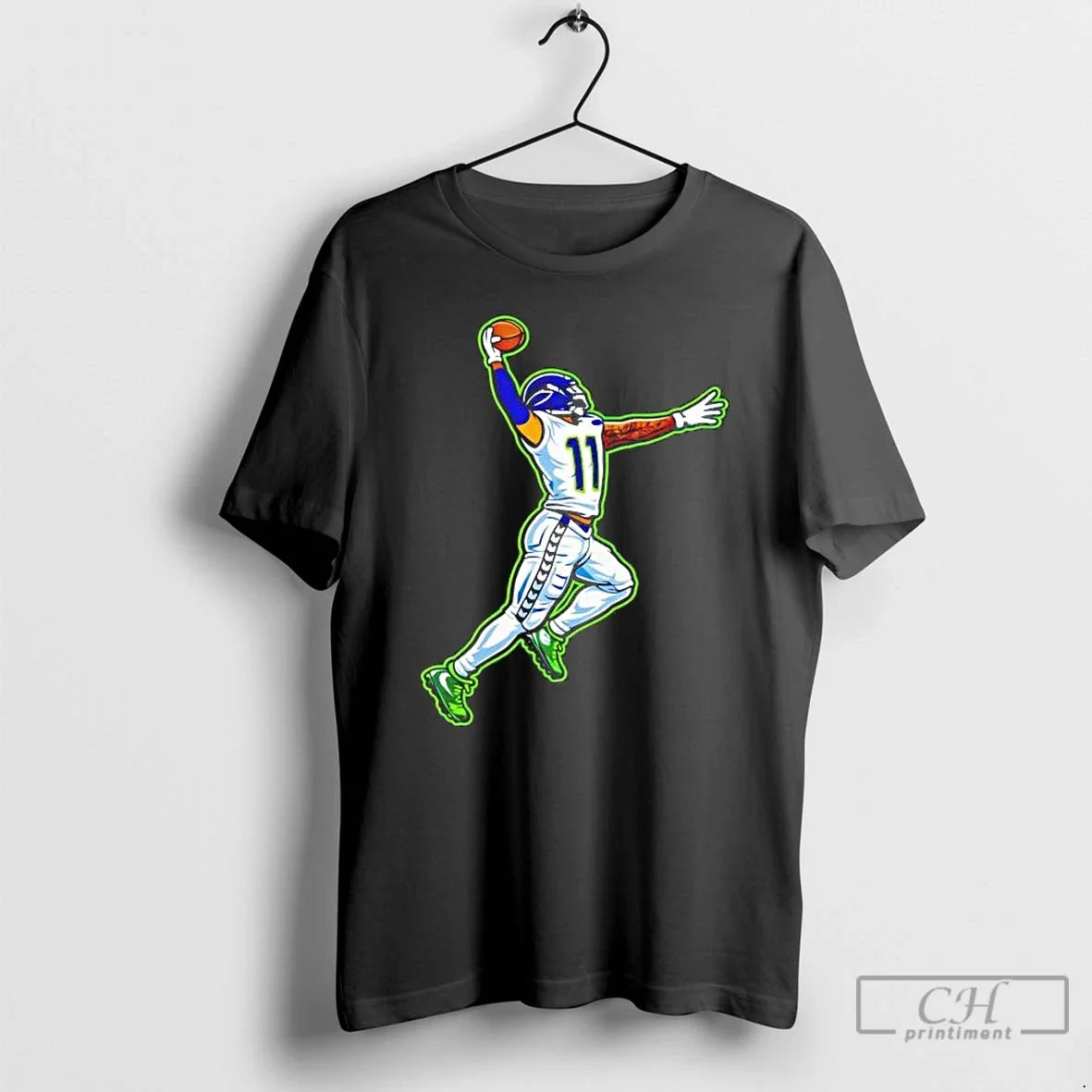 Jaxon Smith Njigba Jump Catch Touchdown Celebration T-Shirts