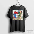 Jesus Satan Tempts Christ Mountain T-Shirts