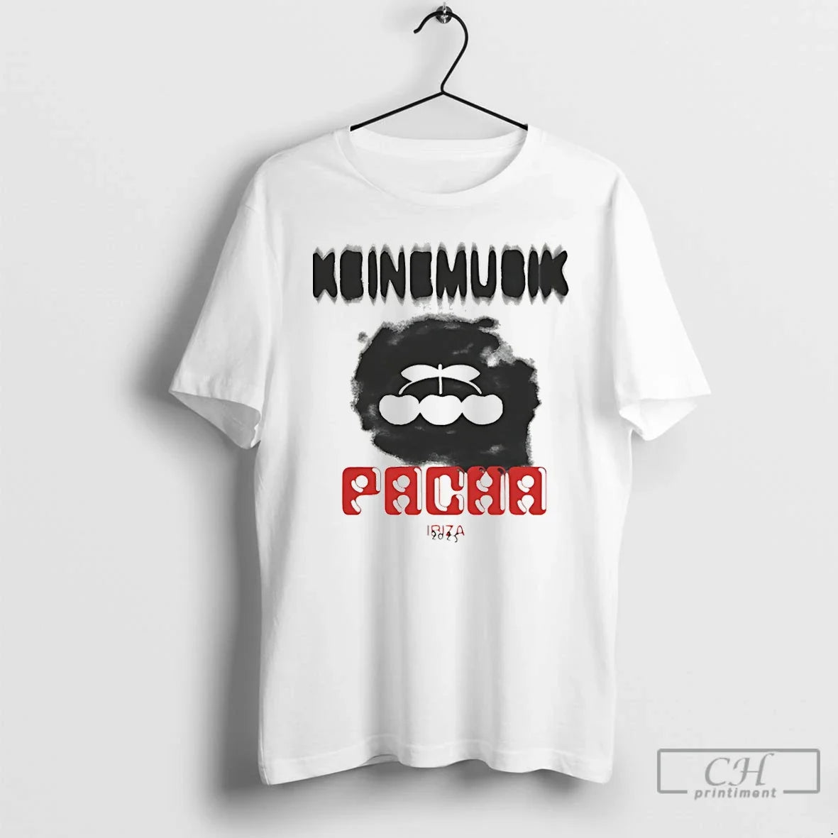 Keinemusik X Pacha Blurry Cloud Cherry 2025 T-Shirts
